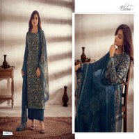 Varsha Ehrum Smeenah Wholesale Pashmina Print Winter Dress