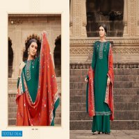 Zulfat Winter Shine wholesale Pure Pashmina With Work Dress Material