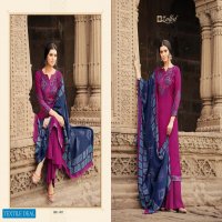 Zulfat Winter Shine wholesale Pure Pashmina With Work Dress Material