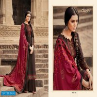 Zulfat Winter Shine wholesale Pure Pashmina With Work Dress Material