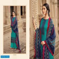 Zulfat Winter Shine wholesale Pure Pashmina With Work Dress Material