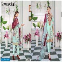 Tawakkal Opulence Luxury Cotton Vol-5 Wholesale Karachi print Dress