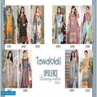 Tawakkal Opulence Luxury Cotton Vol-5 Wholesale Karachi print Dress