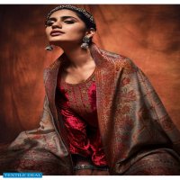 Varsha Ezra Wholesale Pure Velvet With Embroidery Salwar Kameez