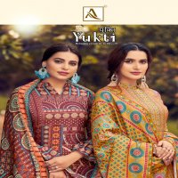 Alok Yukti Wholesale Pashmina Winter Salwar Kameez