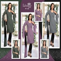 LAXURIA 1160 GEORGETTE READYMADE PAKISTANI FANCY SALWAR KAMEEZ