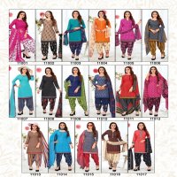 Rnx Ruhani Vol-11 Wholesale Micro Synthetic Fabrics Dress Material