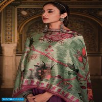 Varsha Indrani Wholesale Pure Pashmina Woven Salwar Kameez
