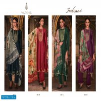 Varsha Indrani Wholesale Pure Pashmina Woven Salwar Kameez