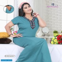 Kavyansika Plain Vol-652 wholesale Night Wear Catalogs