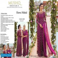 Mushq Hawa Mahal Tissue De Luxe 2021 Kalidaar Chiffon Collection