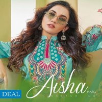 SC Aisha Vol-1 Wholesale Lawn Cotton Dress Material