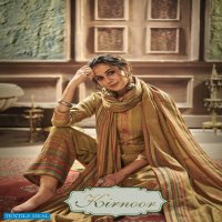 BIPSON KIRNOOR 1649-1652 SERIES PASHMINA WINTER GARAM DRESS MATERIALS