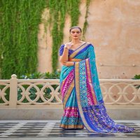 Rewaa Nandi Wholesale Patola Fabrics Sarees