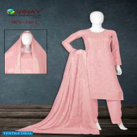 Vinay NCS-130 Wholesale Dola With Embroidery Salwar Kameez