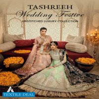 Adan Libas Tashreeh Wedding Festive Unstitched Luxury Collection