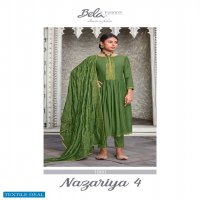 NAZARIYA VOL 4 BY BELA MUSLIN DESIGNER FANCY SALWAR KAMEEZ