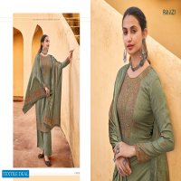 Rama Raazi Mehrab Wholesale Heavy Pashmina Winter Salwar Kameez