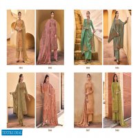 Rama Raazi Mehrab Wholesale Heavy Pashmina Winter Salwar Kameez