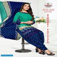 Vandana Bandhej Patiyala Vol-3 Wholesale Cotton Dress Material
