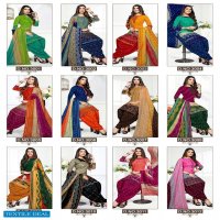 Vandana Bandhej Patiyala Vol-3 Wholesale Cotton Dress Material