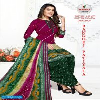 Vandana Bandhej Patiyala Vol-3 Wholesale Cotton Dress Material