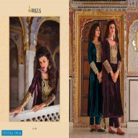 Ibiza Velvet Queen Wholesale Pure Viscose With Tilla Work Neck & Sleeves Salwar Kameez