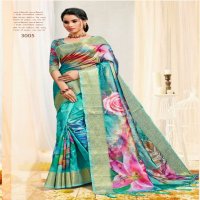 MANSAROVER FASHION LAUNCH SANSKRUTI VOL 3 DIGITAL PRINTED SAREES WHOLESALER