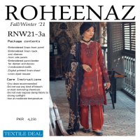 Roheenaz Fall Winter 2021 Mushq Wholesale Pakistani Concept Dress