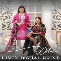 Tawakkal Dilara Unstitched Embroidered Pakistani Salwar Kameez
