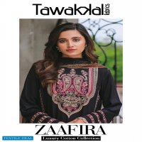 Tawakkal Zaafira Luxury Lawn Printed Dress Material