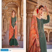 Harshit Rameena Wholesale Pure Wool Pashmina Winter Dress Material