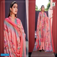 Alok Surmayee wholesale Pure Wool Pashmina Embroidered Salwar Kameez