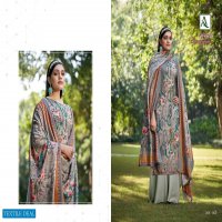 Alok Surmayee wholesale Pure Wool Pashmina Embroidered Salwar Kameez