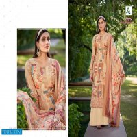 Alok Surmayee wholesale Pure Wool Pashmina Embroidered Salwar Kameez