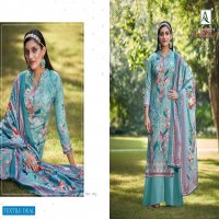 Alok Surmayee wholesale Pure Wool Pashmina Embroidered Salwar Kameez