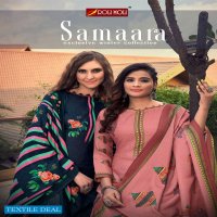 Roli Moli Samaara Wholesale Pashmina Jacquard Winter Dress