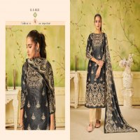 BLACK BEAUTY BY BIPSON PASHMINA DIGITAL PRINTED DRESS MATERIALS