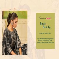 BLACK BEAUTY BY BIPSON PASHMINA DIGITAL PRINTED DRESS MATERIALS
