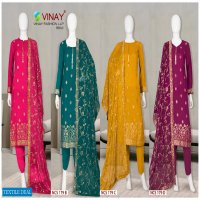 Vinay NCS-179 Wholesale Pure Viscose Salwar Kameez