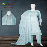 VInay NCS-129 Wholesale Dola With Embroidery Salwar Kameez