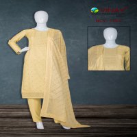 VInay NCS-129 Wholesale Dola With Embroidery Salwar Kameez