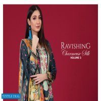 ZS Ravishing Charmeuse Silk Vol-3 Wholesale Shopping Pakistani Dress