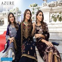 Azure Velvet Winter Collection 2Piece Designer Pakistani Catalogs