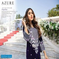 Azure Velvet Winter Collection 2Piece Designer Pakistani Catalogs