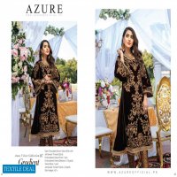 Azure Velvet Winter Collection 2Piece Designer Pakistani Catalogs