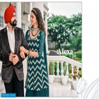 ZAVERI ALEXA VOL 1 FULL STITCH DESIGNER PLAZO SALWAR KAMEEZ