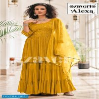 ZAVERI ALEXA VOL 1 FULL STITCH DESIGNER PLAZO SALWAR KAMEEZ