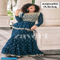 ZAVERI ALEXA VOL 1 FULL STITCH DESIGNER PLAZO SALWAR KAMEEZ