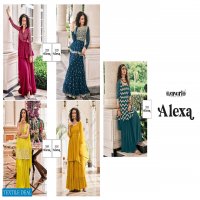 ZAVERI ALEXA VOL 1 FULL STITCH DESIGNER PLAZO SALWAR KAMEEZ